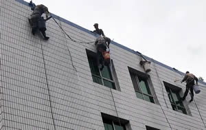 郴州蜘蛛人外墙清洗
